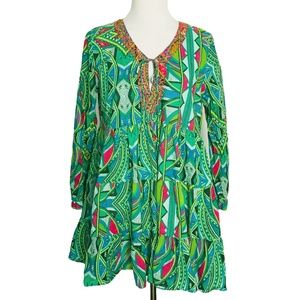 AMA Margarita Bock Tunic Swim Cruise Cover Up